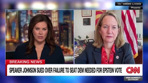 Speaker Johnson sued over refusal to swear in democrat needed for Epstein vote