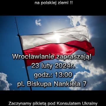 Wrocławianie zapraszają! 23.02.2025r.godz.:13:00 pl. Nankiela 7