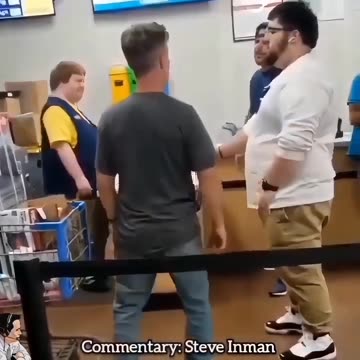 Aggressive Customer Gets Put On Layaway.