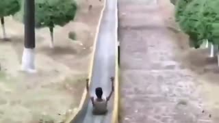 Water Slide No Water