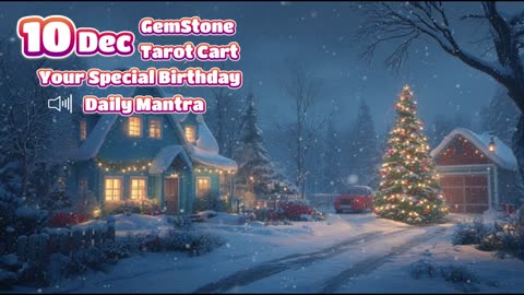 10 December 🌟 Your Special Personal Birthday Meaning December | Astrology • Tarot • Gemstones