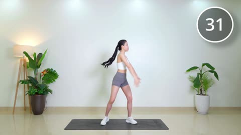 15 Min Full Body Fat Burning Workout at Home | All Standing, No Jumping, No Repeat