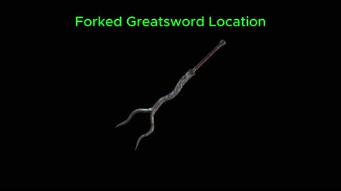 مكان السيف المتشعب (الشوكه) Forked Greatsword Location | Elden Ring