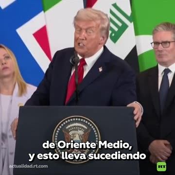 Trump: "Nunca habrá una Tercera Guerra Mundial"