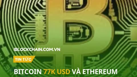 Bitcoin 77k USD và Ethereum 1,8k USD – thị trường thất vọng vì sắc lệnh mới của Tổng thống Trump!