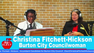 Henry Hatter Talks With Christina Fitchett- Hickson ,