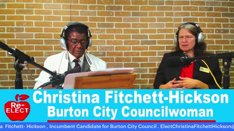Henry Hatter Talks With Christina Fitchett- Hickson ,