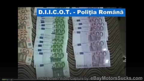 Romainian Police Bust Phishing Scammers | Look At All Those EUROS!