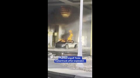 We Finally Got Footage Of The Tesla Cybertruck Explosion