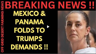 BREAKING NEWS: Mexico & Panama Yield To Trump’s Demands! Major Update On Ukraine-Russia War!