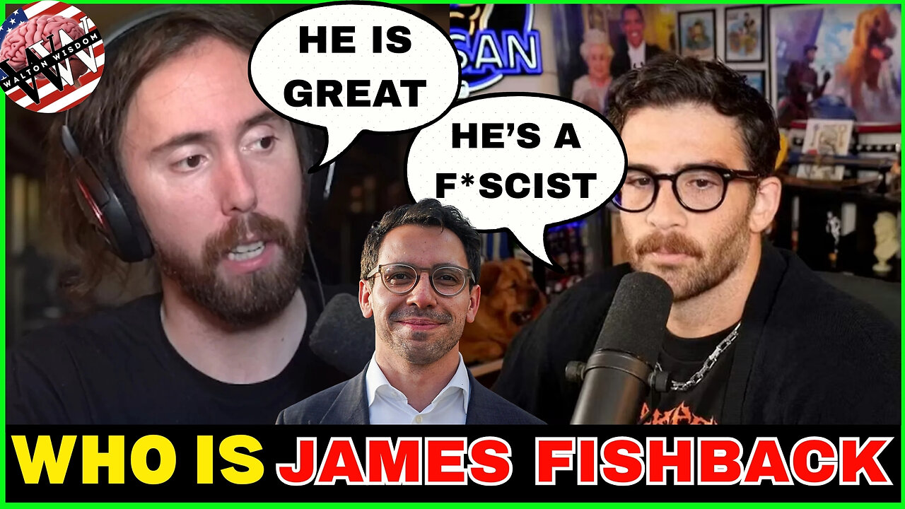 Asmongold and Hasan Piker COMMENT on James Fishback