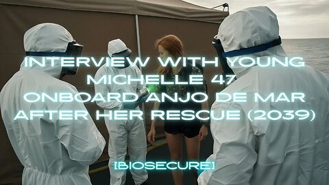 [biosecure] - Interview with young Michelle 47 onboard Anjo de Mar after her rescue