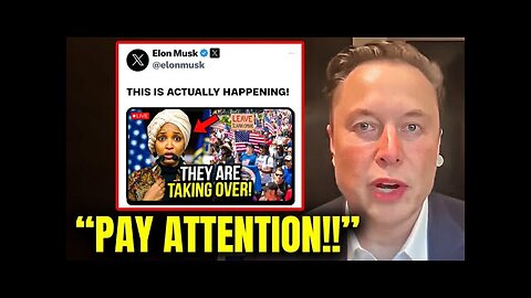 Breaking: Elon Musk Just Found Something Seriously Big on Ilhan Omar No One Else Noticed!!!!