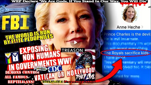 Leaked Anne Heche Documentary Shows Ellen Sex Trafficking Orphans To King Charles (compilation)