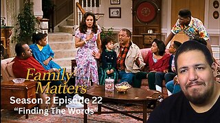 Family Matters | Season 2 Episode 22 | 'Finding The Words" | TV Show Reaction