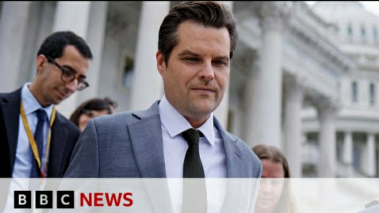 former US congressman Gaetz pays for sex and druds / ethics report says/BBc news