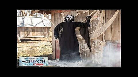 Ghost Face Scream 6 Foot Prop with Knife Review