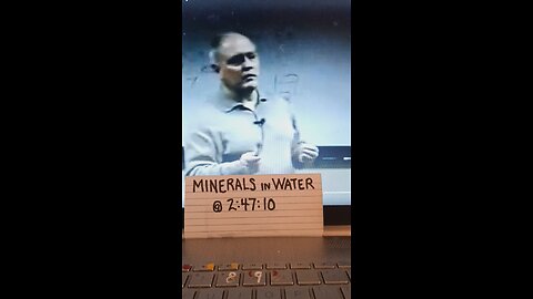 Minerals in Water