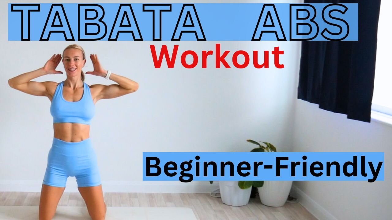 Tabata WORKOUT | Start Your Fitness Journey Today! High-Intensity for Strength and Burn
