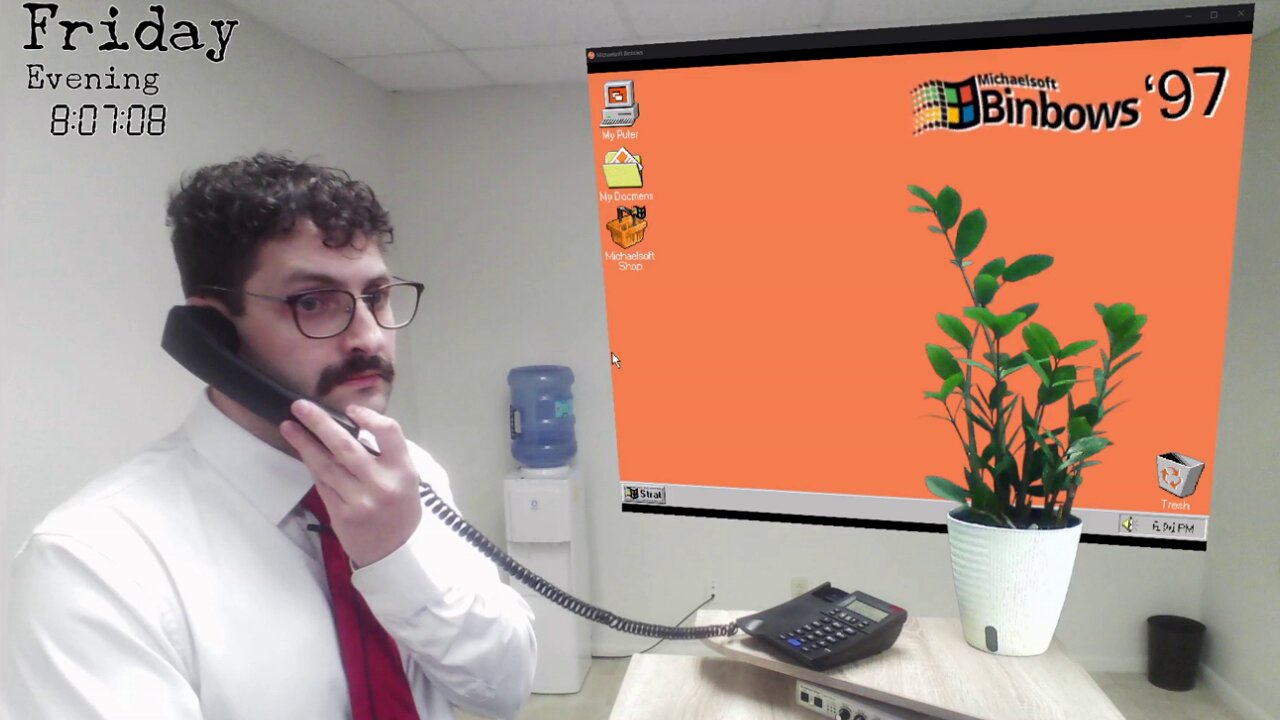 Michaelsoft Binbows 97 (Big Problem) - Productivity Zone