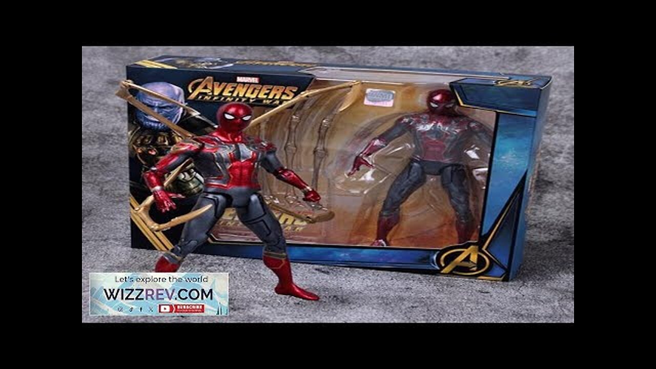 Infinity War Spider-Man Iron Spider Armor Action Figure Review