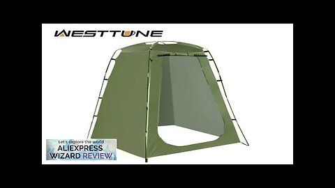 Westtune Portable Privacy Shower Tent Outdoor Waterproof Changing Room Shelter for Camping Review