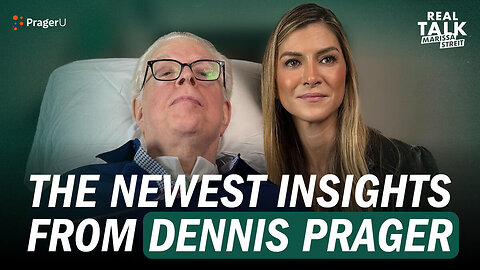 Dennis Prager’s First Public Appearance Since His Injury | Real Talk