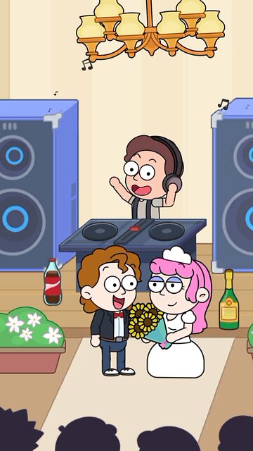 Loud music caused the hanging light to fall — tragic ending! #shorts