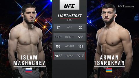 Islam Makhachev vs Arman Tsarukyan FULL FIGHT UFC 311