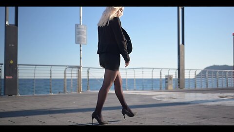 NYLON FASHION FILM : Pantyhose, Tights, MiniSkirt, Heels (4K)