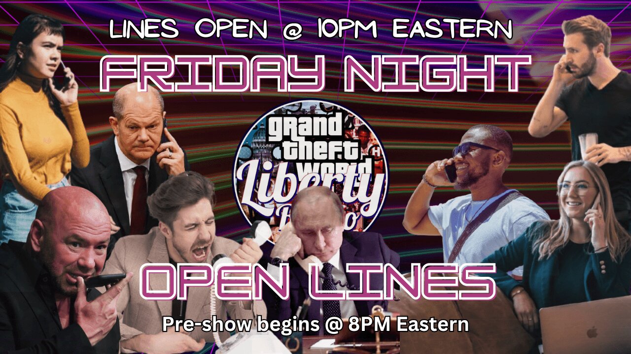 Fri Nite Stream - Open Lines Feb 21 2025