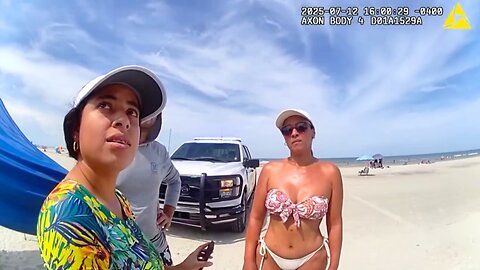 Woman Gets DEPORTED for Walking Dog on Beach - Bodycam