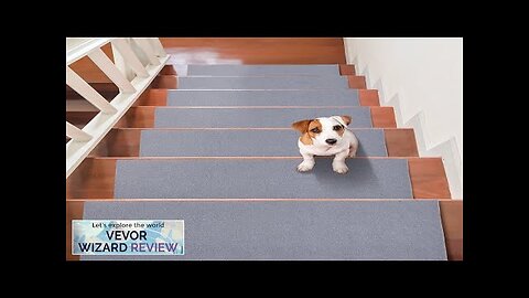 VEVOR Stair Treads Stairs Carpet Non Slip 8" x 30" Indoor Stair Review