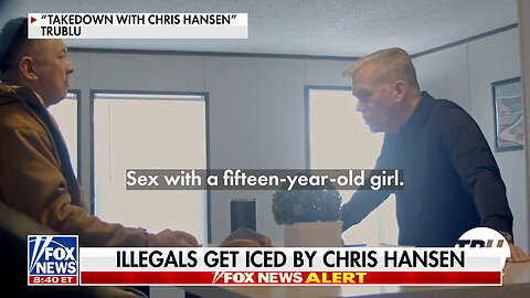 Chris Hansen Reveals How He Catches Illegal Migrants