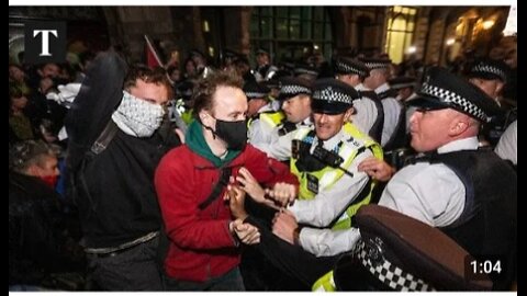 Dozens Arrested at Pro-Palestinian Rally in London