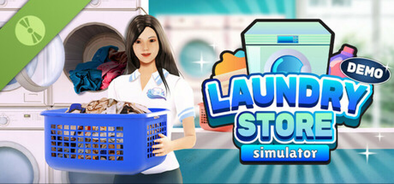 Built the Most Chaotic Laundry Store in Laundry Store Simulator Demo 💦🧺 | Let's Play