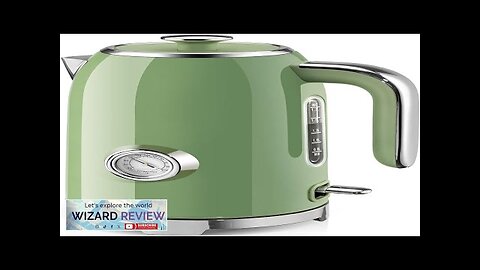 SUSTEAS Electric Kettle 57oz Hot Tea Water Boiler with Thermometer 1500W Review