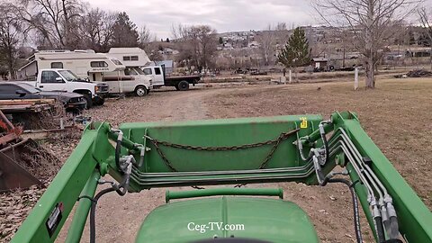 Graham Family Farm: Hay Wagon Move