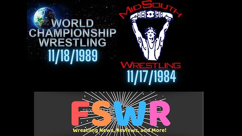 Classic Wrestling: NWA WCW 11/18/89 & Mid-South Wrestling 11/17/84 Recap/Review/Results