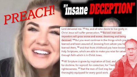 Dark Sinister Times And Insane Deception (Even Non-Christians can see it, si why can't "christians") 