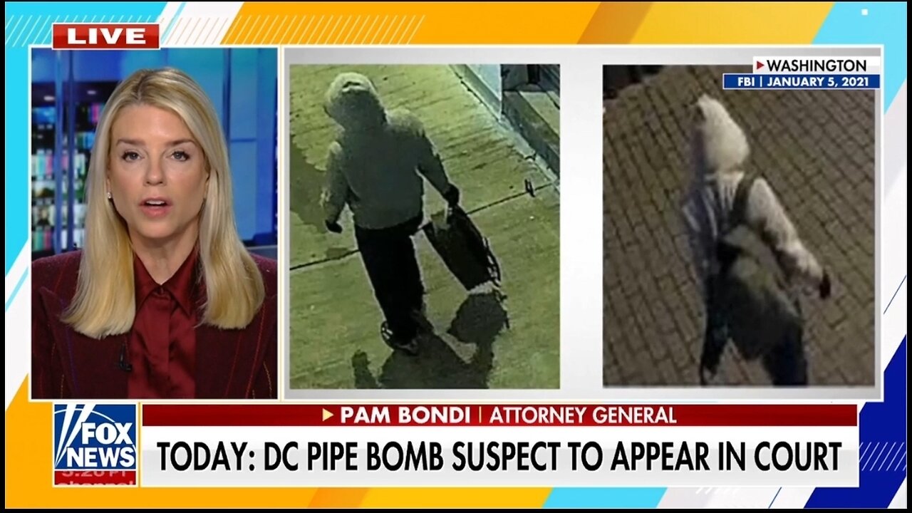 AG Bondi: The Big Question Is, Why Didn’t Biden Admin Catch J6 Pipe Bomber