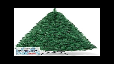 COSTWAY 8Ft Artificial PVC Christmas Tree W/Stand Holiday Season Indoor Outdoor Green Review