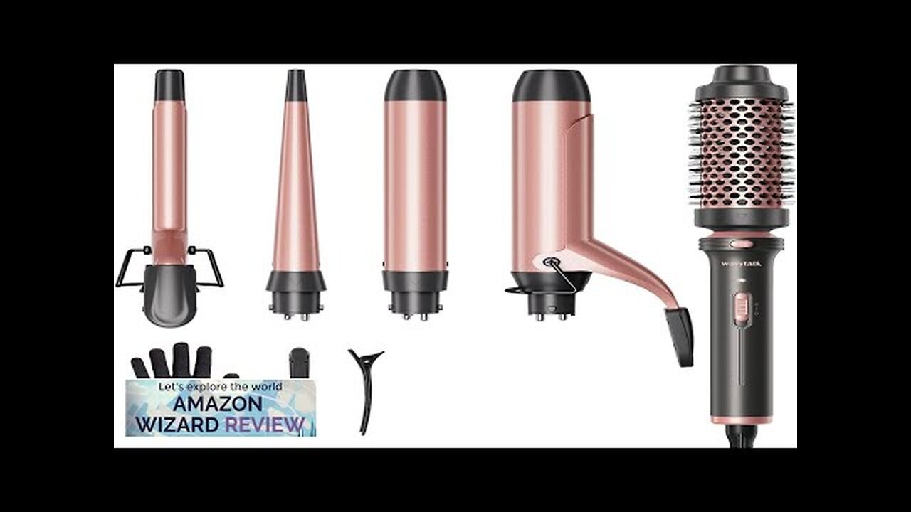 Wavytalk 5 in 1 Curling Iron Set with Curling Brush Review