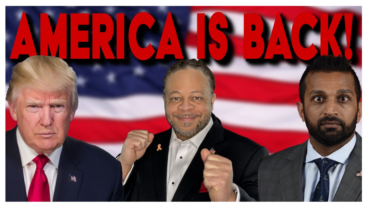 AMERICA IS BACK BABY!