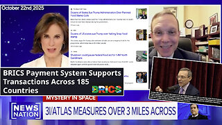 3I / ATLAS | Nothing to See Here!!! + 41.7 Million Americans Losing Food Stamp (SNAP) Benefits On Nov. 1st? + “Could Mysterious Manhattan-sized Comet Be A ‘black Swan Event’? - NY Post + BRICS Now Connects to 185 Countries