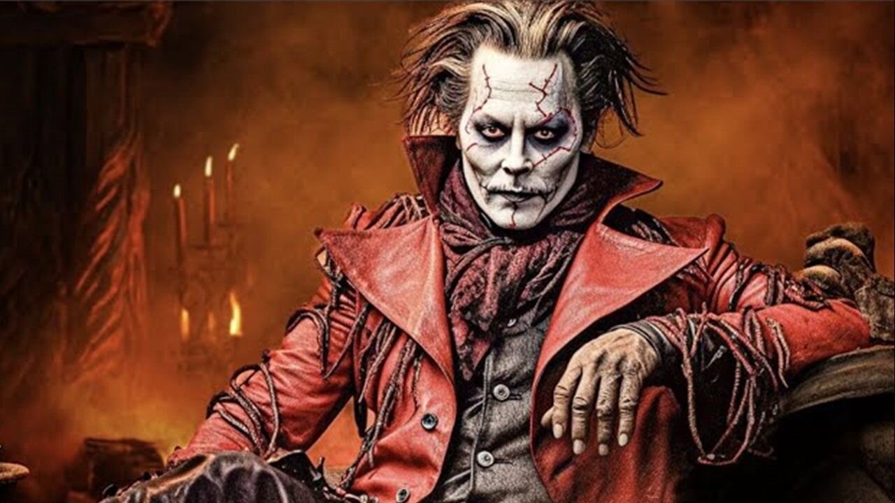 Carnival at the end of days! Johnny Depp paying tribute to his GOD....SATAN!