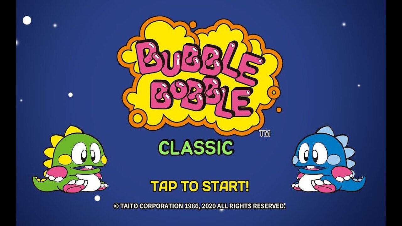Bubble Bobble - Arcade Game (1986)