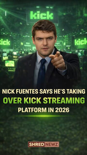 🚨 NICK FUENTES SAYS HE’S TAKING OVER KICK IN 2026