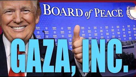 New Gaza Plan Reveals Gaza to Be Run by a CEO