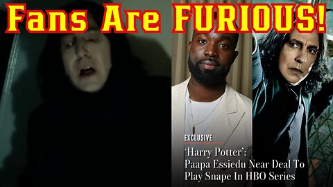 Happy Potter Series To Race Swap Snape According To Deadline Rumor! | HBO Max, Warner Brothers